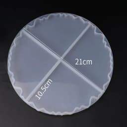 Silicone Mold For Resin Large Rectangle Tea Plate Coaster DIY Epoxy UV Resin Molds For Home Decoration Craft Making Art Supplies