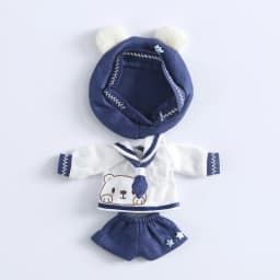 Cute Ob11 Sailor Suit Obitsu11 School Clothes P9 Uniform Set Doll Navy suit Fit For BJD12, Cu-Poche,GSC, Molly,Middle Blyth