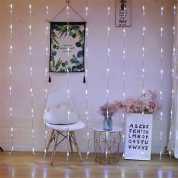 Waterproof Waterfall Meteor Shower LED Fairy Curtain String Lights Christmas Garland Icicle Lamp for Xmas Party Wedding Decor