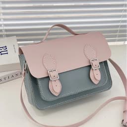 DIY Cambridge Bag Making Material Set PU Leather Handmade Satchel Backpack Handbag Shoulder Bags Crossbody Sewing Accessories