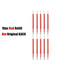 KACO Neutral Pen Black 0.5MM Refills Gel Ink Pens 7pcs caneta Set Smooth Writing MI Pen For Office Home School Stationery
