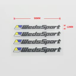 Wholesale car styling rim sticker RAYS VOLK TE37 CE28 RACING WORK ADVAN ENKEI SSR WEDSSPORT PVC decoration tire wheel sticker wa