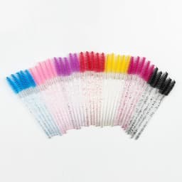 SHIDISHANGPIN 5/25/50 Pc Eyelash Brushes Makeup Brushes Mascara Wands Applicator Spoolers Eye Lashes Cosmetic Brush Makeup Tools