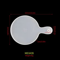 Silicone Mold For Resin Large Rectangle Tea Plate Coaster DIY Epoxy UV Resin Molds For Home Decoration Craft Making Art Supplies
