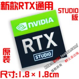 Original RTX 3090TI 3080TI 3070 3060 Desktop Sticker Laptop Graphics Card Label