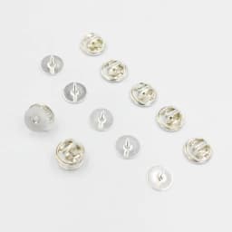 50Sets(Pin+ Back) Stabbing Brooch Pin Settings 10mm 15mm Flat Base Brooch Pins Butterfly Clasp DIY Jewelry Findings