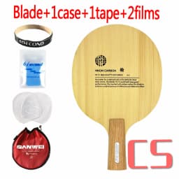 Sanwei HC.5S HC-5S HC 5S HC5S HINOKI Soft-Carbon Table Tennis Blade for PingPong Racket