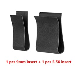 9mm 5.56 Kydex Insert MOLLE Magazine Pouch KYWI Wedge Mag Hook Back Smooth Edge Hunting Shooting Paintball Airsoft Accessories