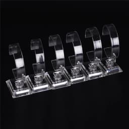 New 2pc/lot Acrylic Clear Watch Bracelet Bangle Display Holder Stand Rack Retail Shop Showcase Brazaletes Jewelry Rack Wholesale