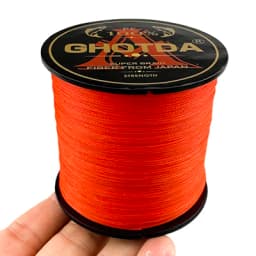 GHOTDA High Density Weaves Fishing Line 4 Strands 300M 100M Multifilament PE Braided Wire Cast Rod Sea Fishing Gear Accessories