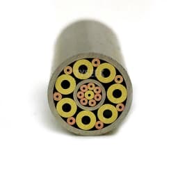 8mm Mosaic Pin Rivets for Knife Handle Screw Decorate 21 Kinds Design Exquisite Style Length 9cm