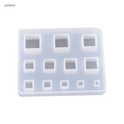 DIY Earrings Pendant Gemstone Making Silicone Mould Triangle Round Epoxy Mold UV Resin Crafts Molds