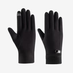 Man Winter Keep Warm Touch Screen Plus Velvet Thicken Fashion Simple Cold Protection Outdoor Cycling Drive Mittens Gloves