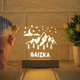 Personalized Night Light USB Customized name 3D Lamp Luminaria Christmas Anniversary Birthday Mother's Day Father's Day Gift