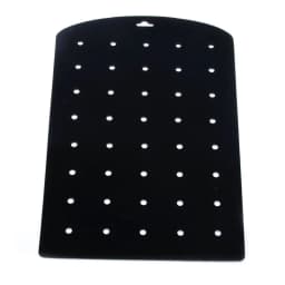 2022 New High Quality Snap Jewelry Display Board Fit 18mm Snap Buttons Jewelry Black Flannel PVC Snap Display Holder