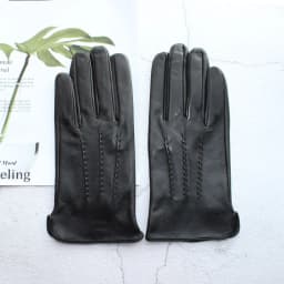 New sheepskin gloves men's leather unlined thin summer can touch screen outdoor sports driving riding gloves spring and autumn