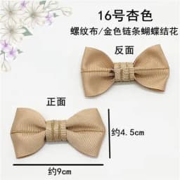 Women's single shoe Rhinestone bow cloth flower shoe surface decoration suede ladle shoes paste shoe repair accessories