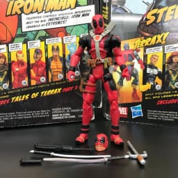 MU Universe Warmachine Human Torch Spidey Vision Dead-pool Dogpool 3.75" Action Figure Loose Collection