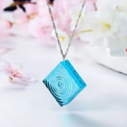 4 Pcs/Set DIY Water Ripple Clear Silicone Molds Epoxy Resin Sea Wave Necklace Pendant Casting Molds Kit Jewelry Making Tools