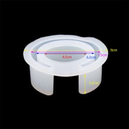 1Pc Bracelet Bangle Silicone 5 Styles 4 Sizes Mold Epoxy Resin Molds For DIY Jewelry Making Finding Tool Supplies Accessories