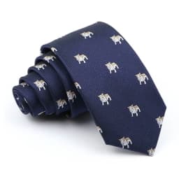 New Mens Polyester Jacquard Ties Casual Slim 6CM Insect Shiba Inu Car Cartoon Neckties For Wedding Business Suits Neck Accessory