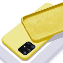 Case For Samsung Galaxy A50 A51 A70 A71 S20 S21 S10E S10 Plus Note 8 9 S9 S8 Coque Luxury Original Liquid Silicone Soft Cover
