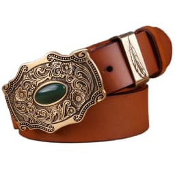 2020 new designer belt men high quality belts for men leaf flower 3.8 cm wide strap girdle full grain 100% genuine leather cow