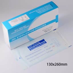 200pcs/Box Self Sealing Sterilization Pouch Bags Dentistry Medical Grade Disposable Paper+CPP/PET Film Odontologia Supplies