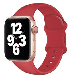 Silicone Strap For Apple Watch band 44mm 40mm 38mm 42mm 44 mm Rubber watchband smartwatch correa bracelet iWatch 3 4 5 6 se band