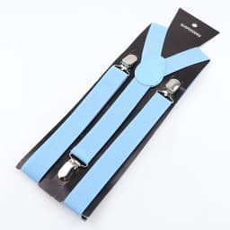 Hot Deals Solid Color Elastic Leather Suspenders Men Women Classic Adjustable Straps For Shirt Pants Skirts Wedding Accessories