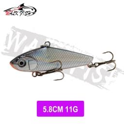 WALK FISH Sinking Vibration Fishing Lure 10g 14g 18g 22g Hard Bait Artificial VIB Winter Ice Fishing Pike Bait Tackle Isca Pech