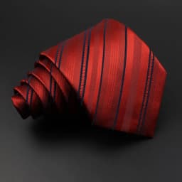 8cm New Fashion Stripe Men's Tie Classic Polyester Bright Necktie Business Meeting Formal Necktie Accessories Daily Wear Cravat