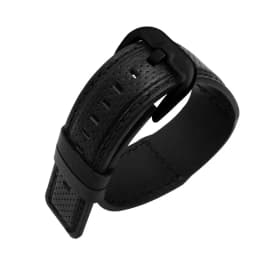Simplicity leather watch band for Dietrich OTC-AO1 OT-3 waterproof 24mm watch strap black watch bracelet Cowhide wristwatches