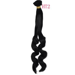 Russian Handmade Doll Hair 25 cm High Temperature Curly Hair for 1/3 1/4 1/6 BJD DIY Curly Doll Wigs Tree