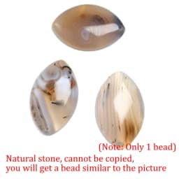 Natural Stone Purple Green Blue Black Striped Agates Beads Marquise Cabochons Stone Pendant 28x45mm For Jewelry Making