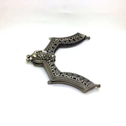 12X13 Cm Antique Brass Crystal On Surface With Screws Handmade DIy Handbag Accessories Wholesale Metal Purse Frame Obag Handles