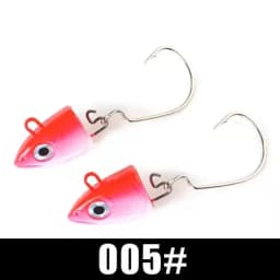 FTK Soft Black Minnow Jig Head 5g 12g 25g Fishing Lure Wobblers Jig Head Silicone Baits Crank Hook Jigging Bass Pike Zander
