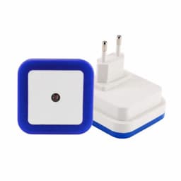 Mini Cute Wall Plug-in LED Night Light Auto Sensor Bedside Lamp For Bedroom Kid's Room Hallway Corridor Stairs EU/US 110V 220V