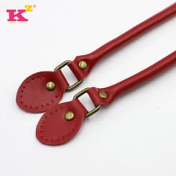 2pcs/lot 50cm Genuine Leather Bag Strap DIY Handmade Handles for Crossbody Replacement Shoulder Handbag Wallet Handle