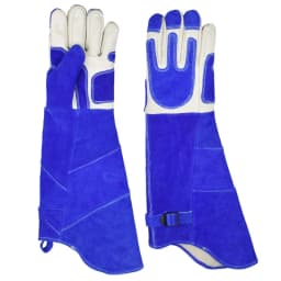 Anti-bite Safety Bite Gloves For Catch Dog Cat Reptile Animal Ultra Long Thickened Cowhide Pets Grasping Biting Protective Glove