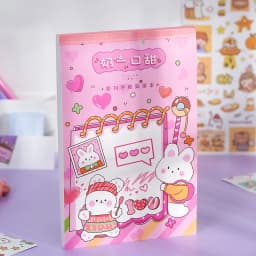 Yoofun 50sheets Magazine Sticker Book Washi Paper Journal DIY Material Decoration Stickers Memo Pad Scrapbooking Ins Stationery