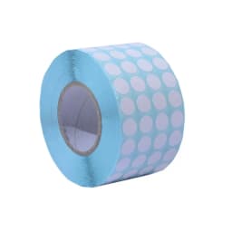 10mm 15 25 30 40 50 60 70 80 90 100mm Diameter Round Blank White Thermal Paper Label SKU Barcode Size Cake Flower Food Sticker