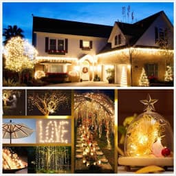 10m 20m LED DC12V Micro Rice Wire Copper Fairy String Lights Party Warm White/Blue/RGB+ 12V 2A/1A UK/EU/AU/US Power adapter