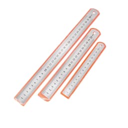1pcs/lot 15 20 30cm Double Sided Stainless Steel Metal Measuring Scale Ruler Jewelry Sets Tool Supplies