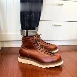 U6796 Red Tornado Super Quality Handmade Italian Cowhide Genuine Leather American Style Goodyear Welted Boots Size 35-49