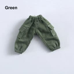 Dolls Long Overalls Doll Clothes Pant for 1/11 1/12 Doll Long Jeans Accessories Clothing Doll Pants Clothing Accessories