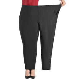 Oversized 8XL Stretch waist Winter Trousers Middle-aged Clothing Loose Plus velvet Thick Female Pants Casual Granny Trousers
