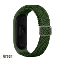 Bracelet for Xiaomi mi band 7 6 strap braided solo loop Elastic nylon pulseira Replacement belt correa mi band 5 4 3 strap