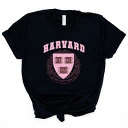Harvard Legally Blonde Tee What Like It's Hard Funny University Collage T-shirt Tv Show Inspired Kawaii Graphic Tee Harajuku Top