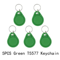 5PCS T5577 Smart Chip Tag 125Khz Rewriteable Copy Badge EM4305 Copier Keychain RFID Duplicator Proximity ID Clone Card